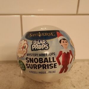 Santa Verse Elf On Shelf Snoball Surprise, Polar Props, Brand New, Never Opened